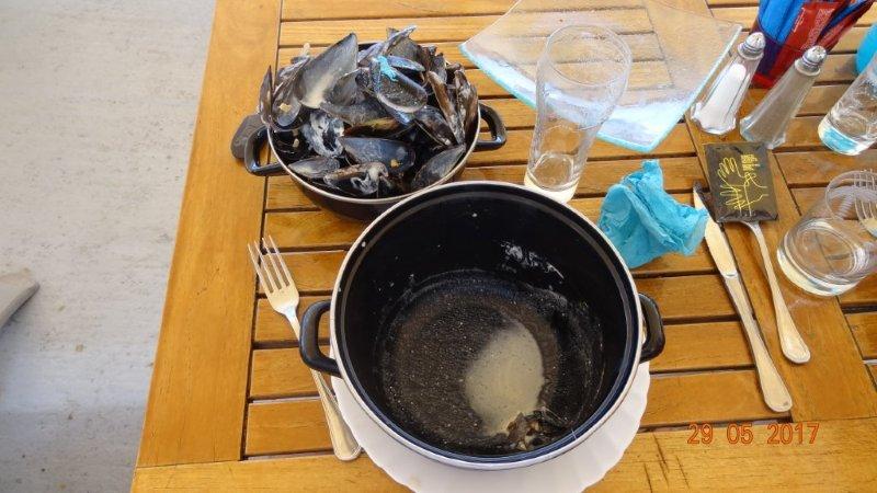 Voire même trop peu de moules