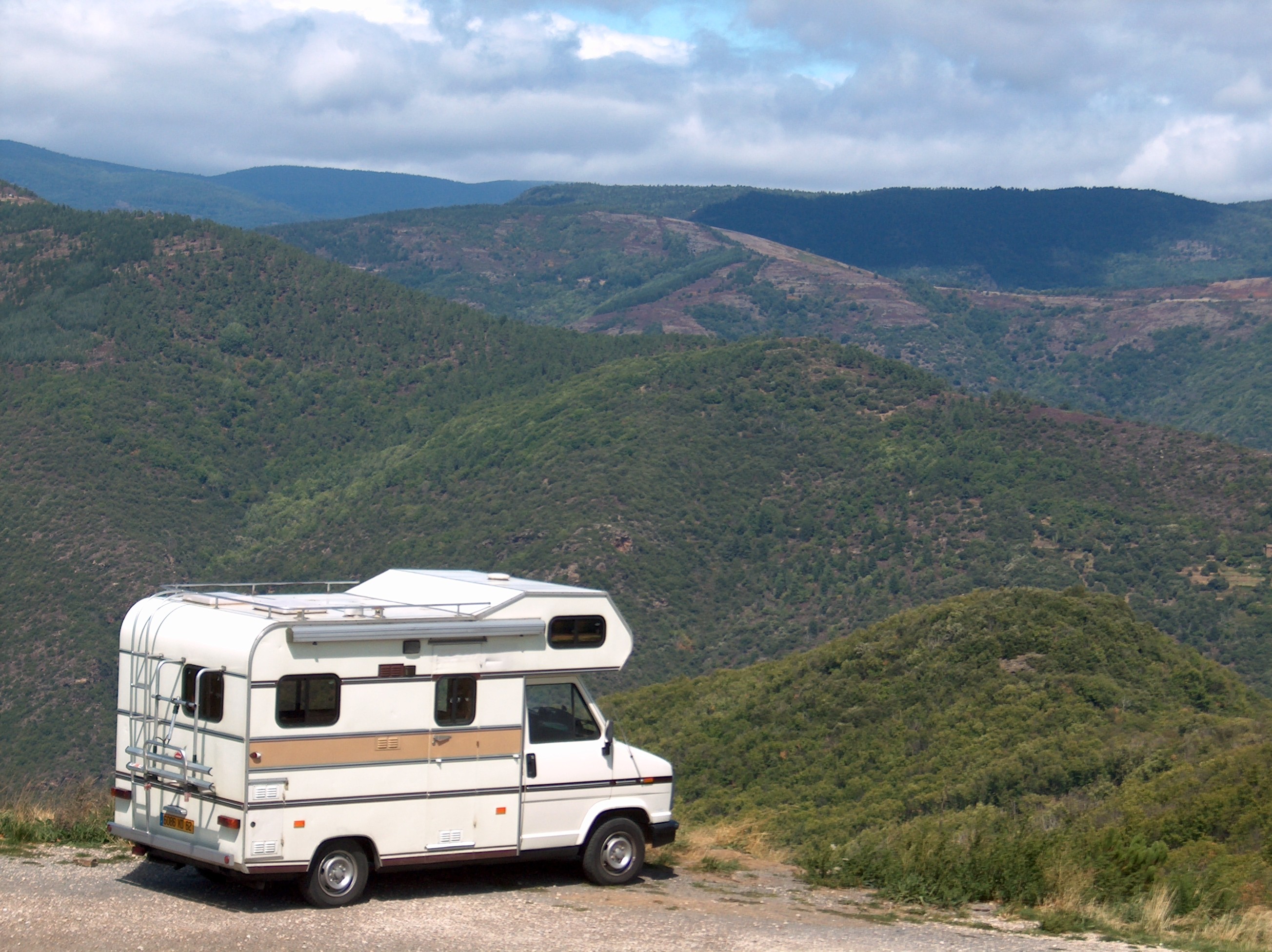 "Vagabond" sur la Corniche des Cévennes - août 2006